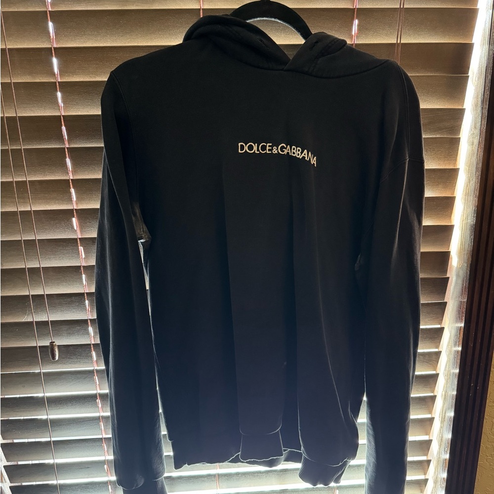 Dolce & Gabbana Men's Black Hoodie